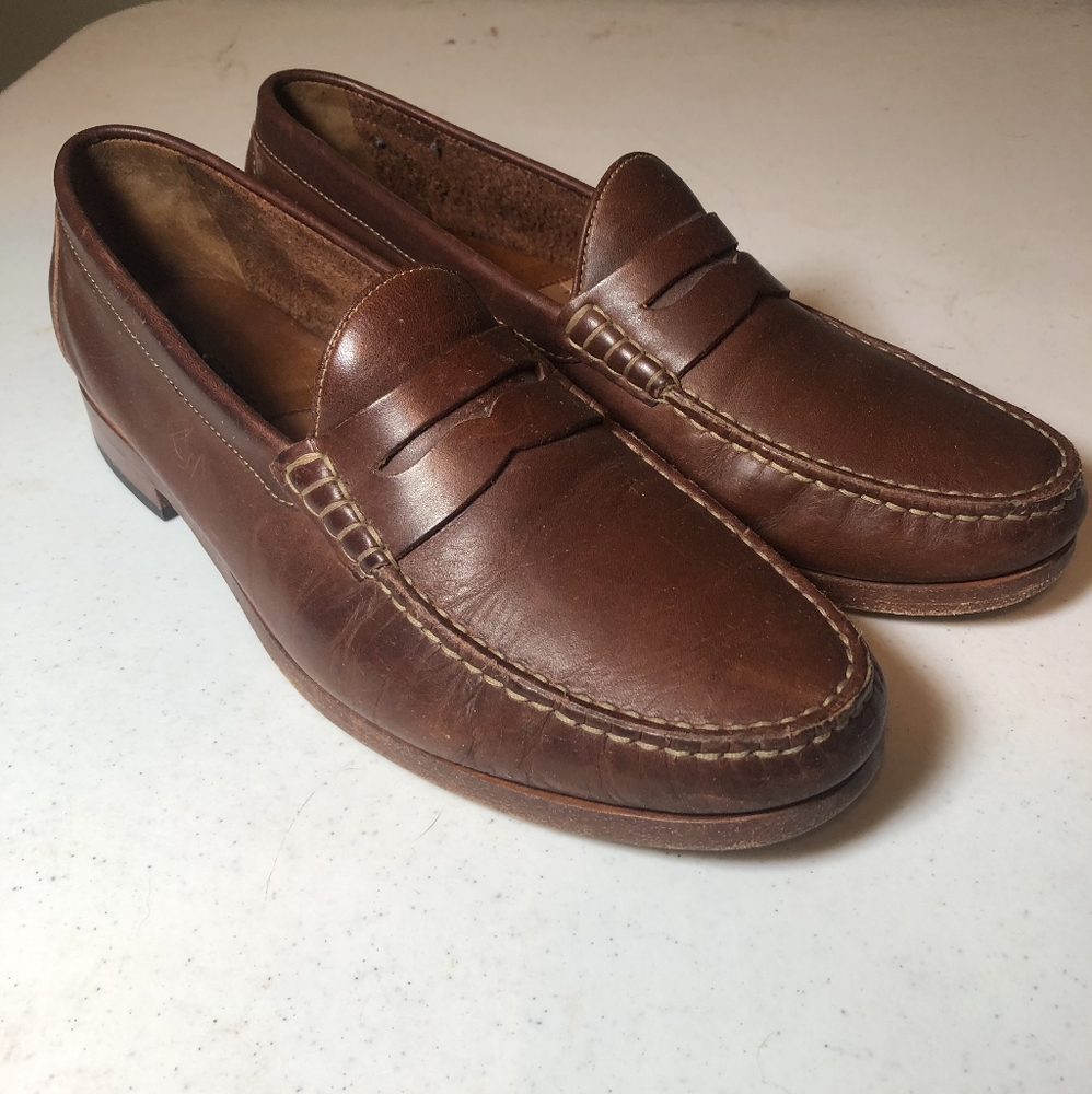 Johnston & Murphy Stoltz Penny Loafers size 10